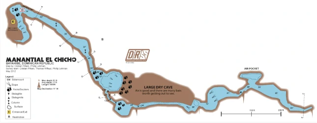 El Chicho Cave Map